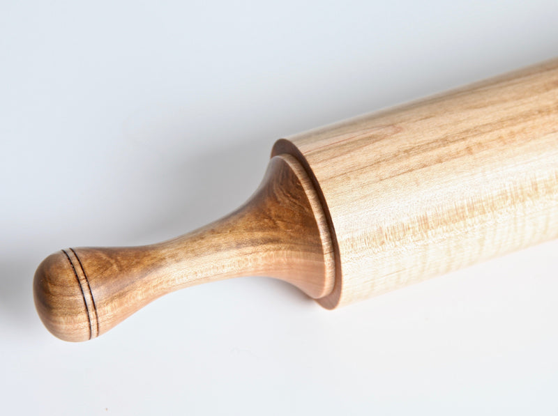 TURNED WOODEN ROLLING PINS IN MAPLE - ShackletonThomas